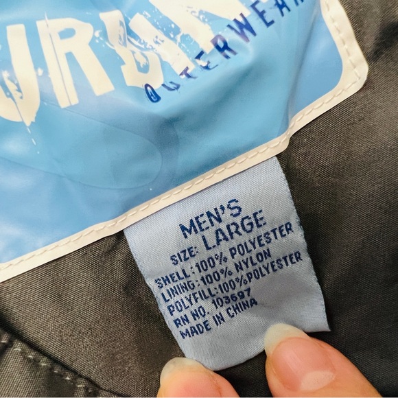 Turbine Outerwear Mens Grey Ski Winter Snow Insulated Pants Large Cargo Pockets - Picture 11 of 12